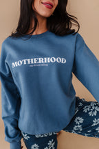Motherhood Crewneck - Denim