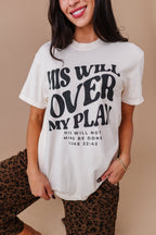 His Will Over My Plan Adult Tee - 2 Colors