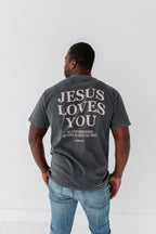 Jesus Loves You Adult Tee - 3 Colors