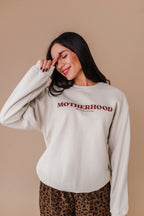 Motherhood Crewneck - Sand