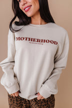 Motherhood Crewneck - Sand