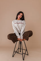 Motherhood Crewneck - Sand