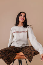 Motherhood Crewneck - Sand