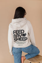 Feed My Sheep Hoodie - Sand