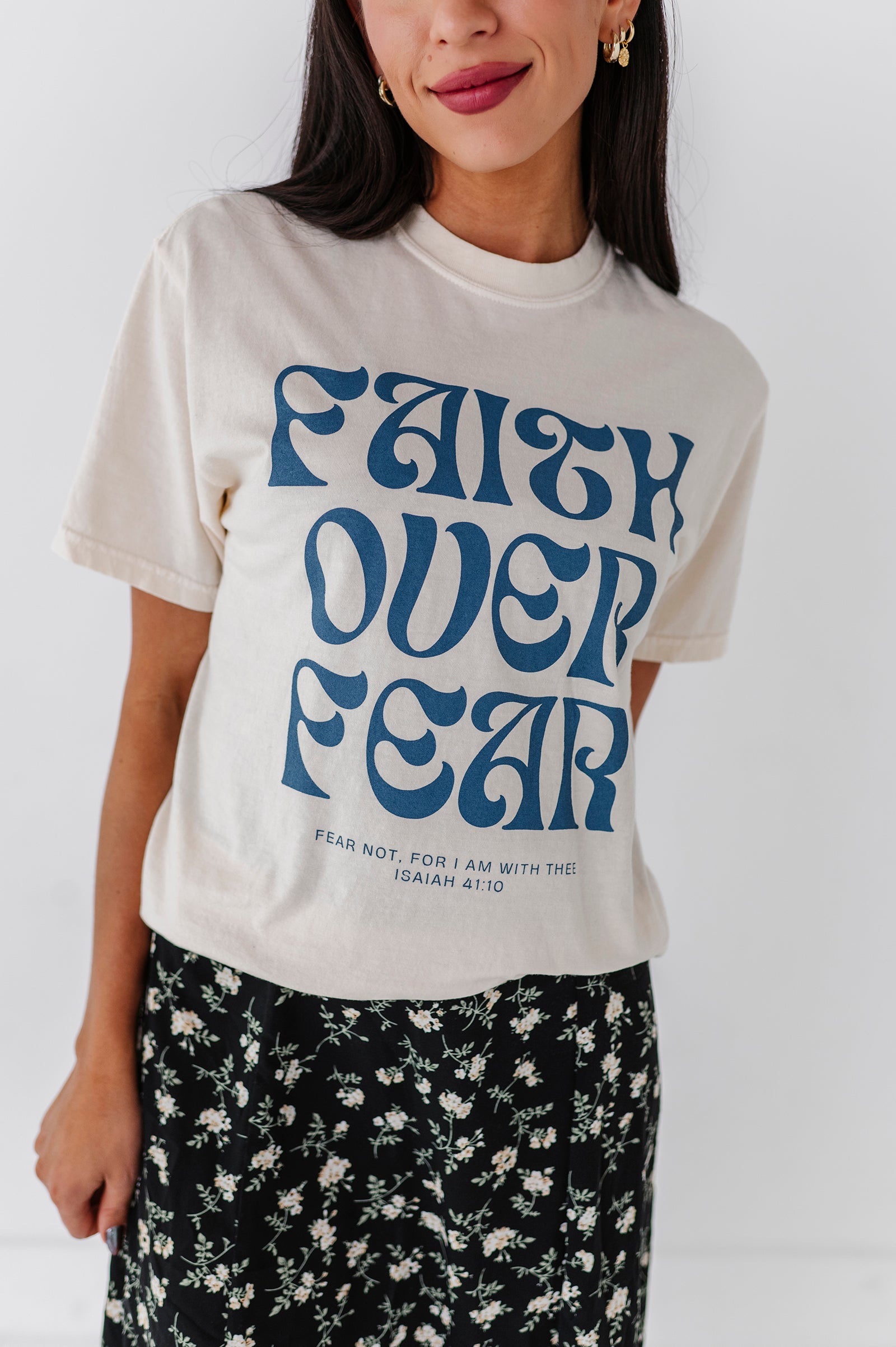 Faith Over Fear Adult Tee