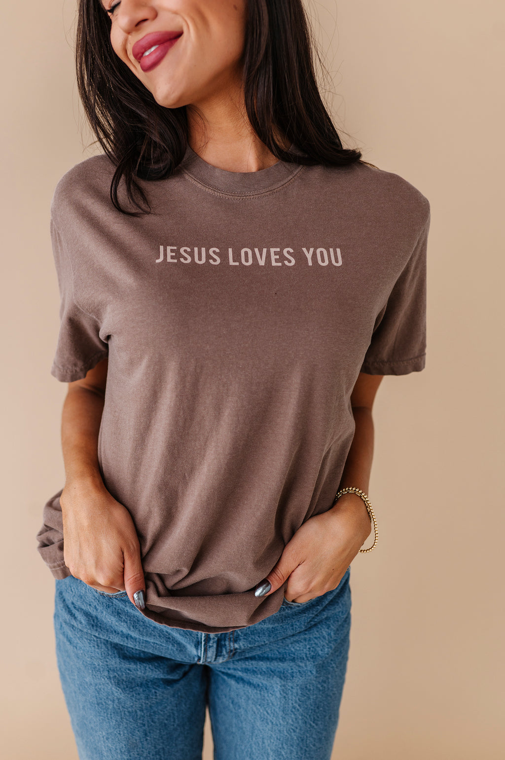 Jesus Loves You Adult Tee - 3 Colors