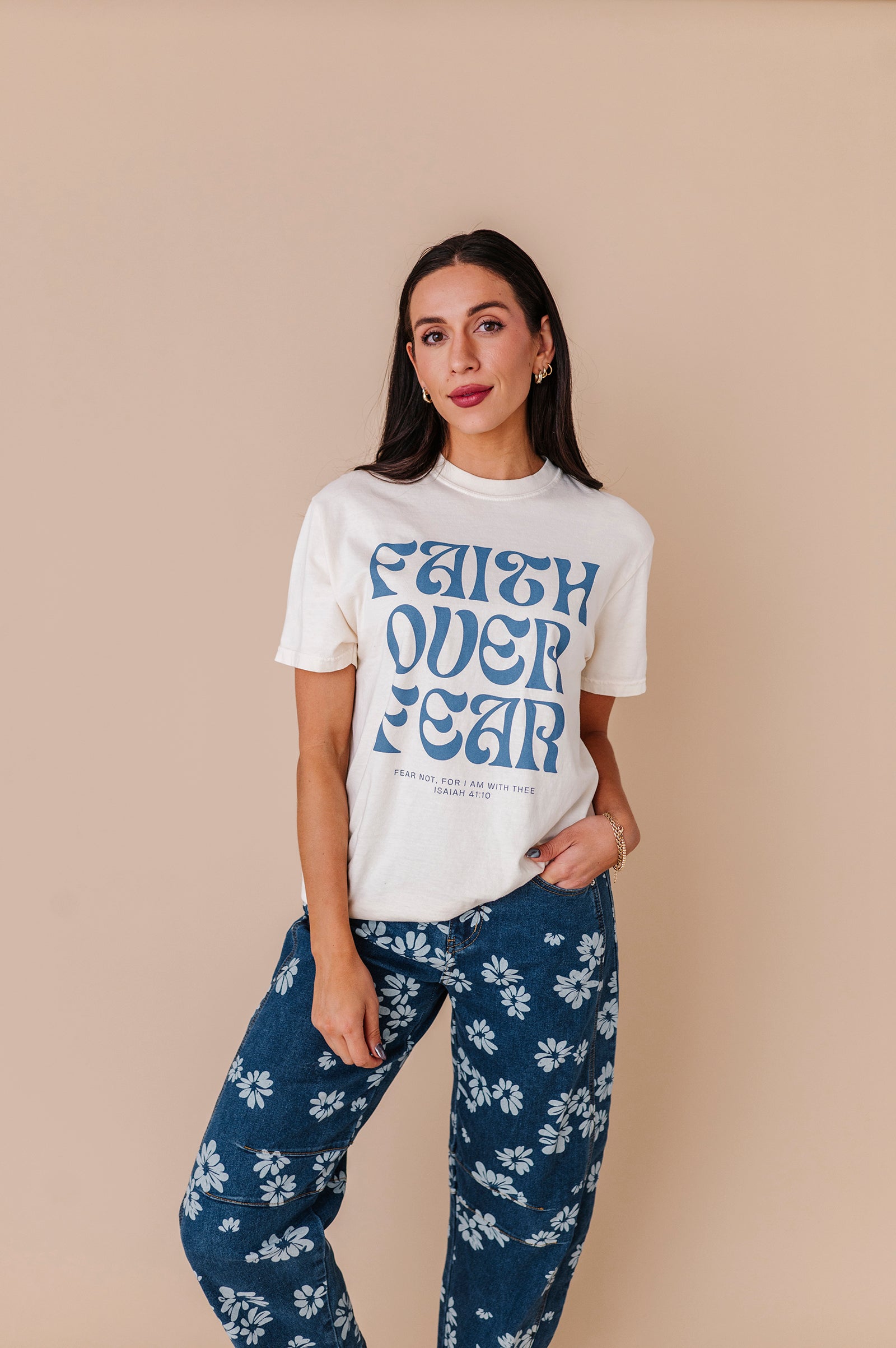 Faith Over Fear Adult Tee