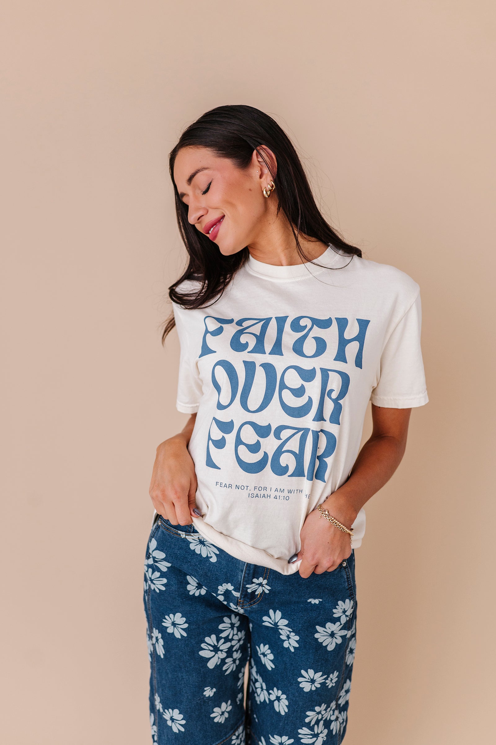 Faith Over Fear Adult Tee