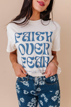 Faith Over Fear Adult Tee