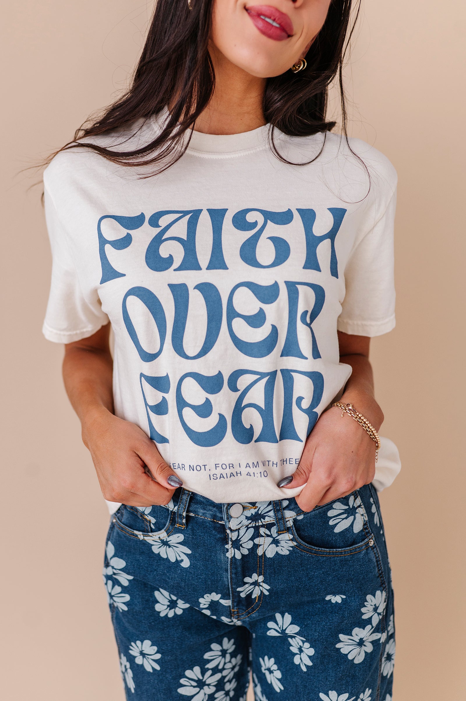 Faith Over Fear Adult Tee