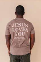 Jesus Loves You Adult Tee - 3 Colors