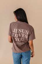 Jesus Loves You Adult Tee - 3 Colors