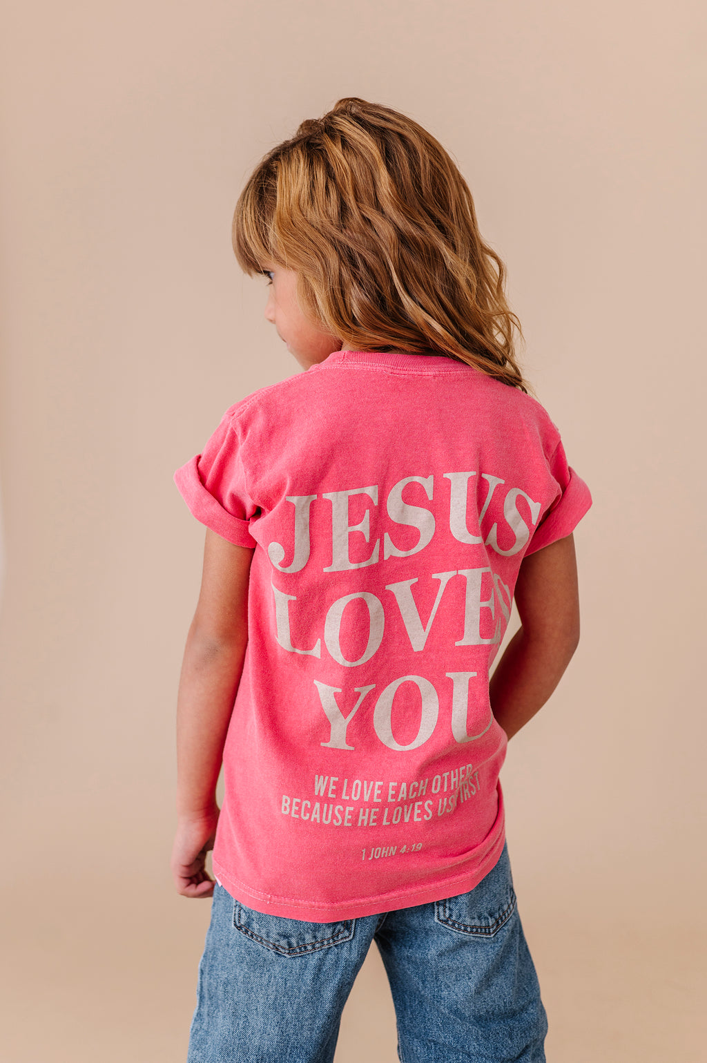 Jesus Loves You Youth Tee - 2 Colors