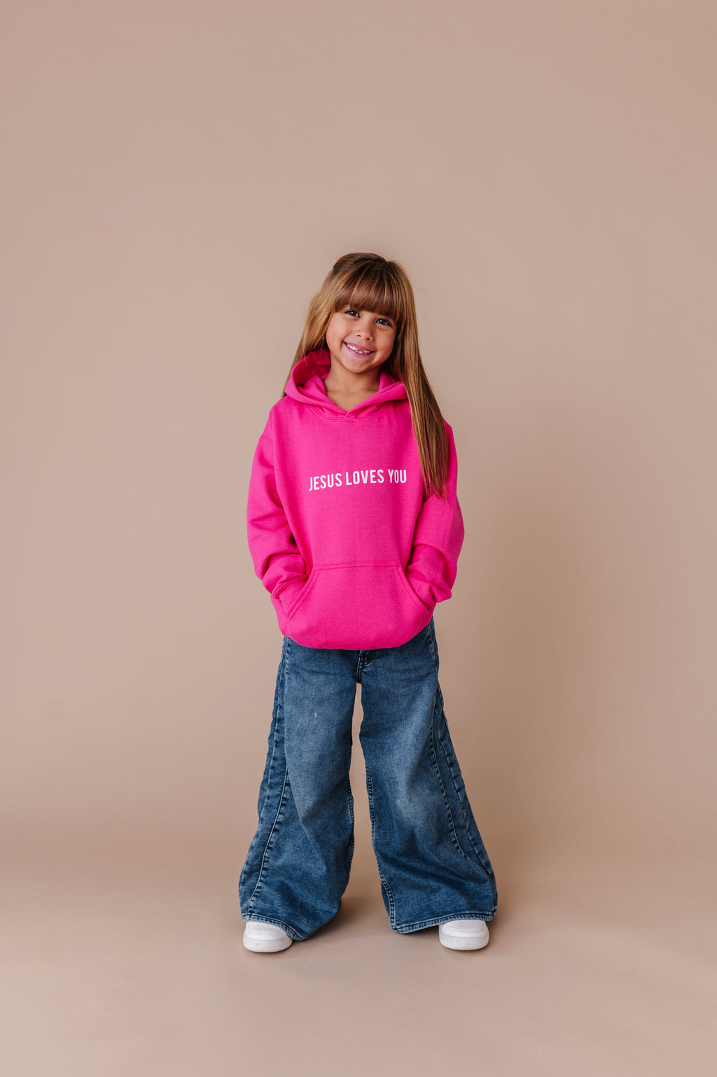 Jesus Loves You Youth Hoodie - 2 Colors