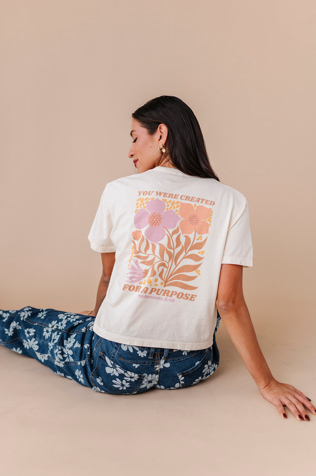 Created For A Purpose Adult Crop Tee