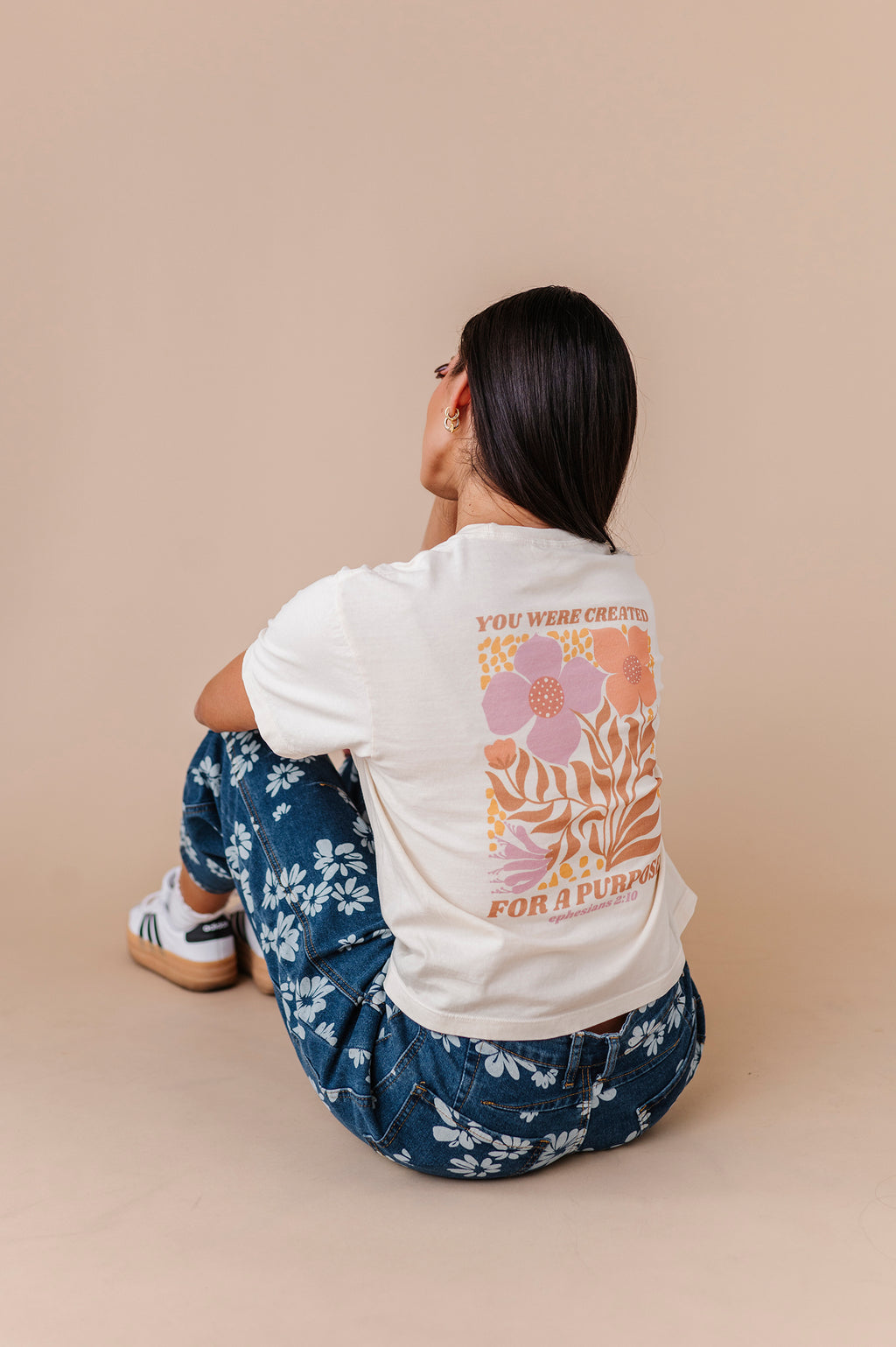 Created For A Purpose Adult Crop Tee