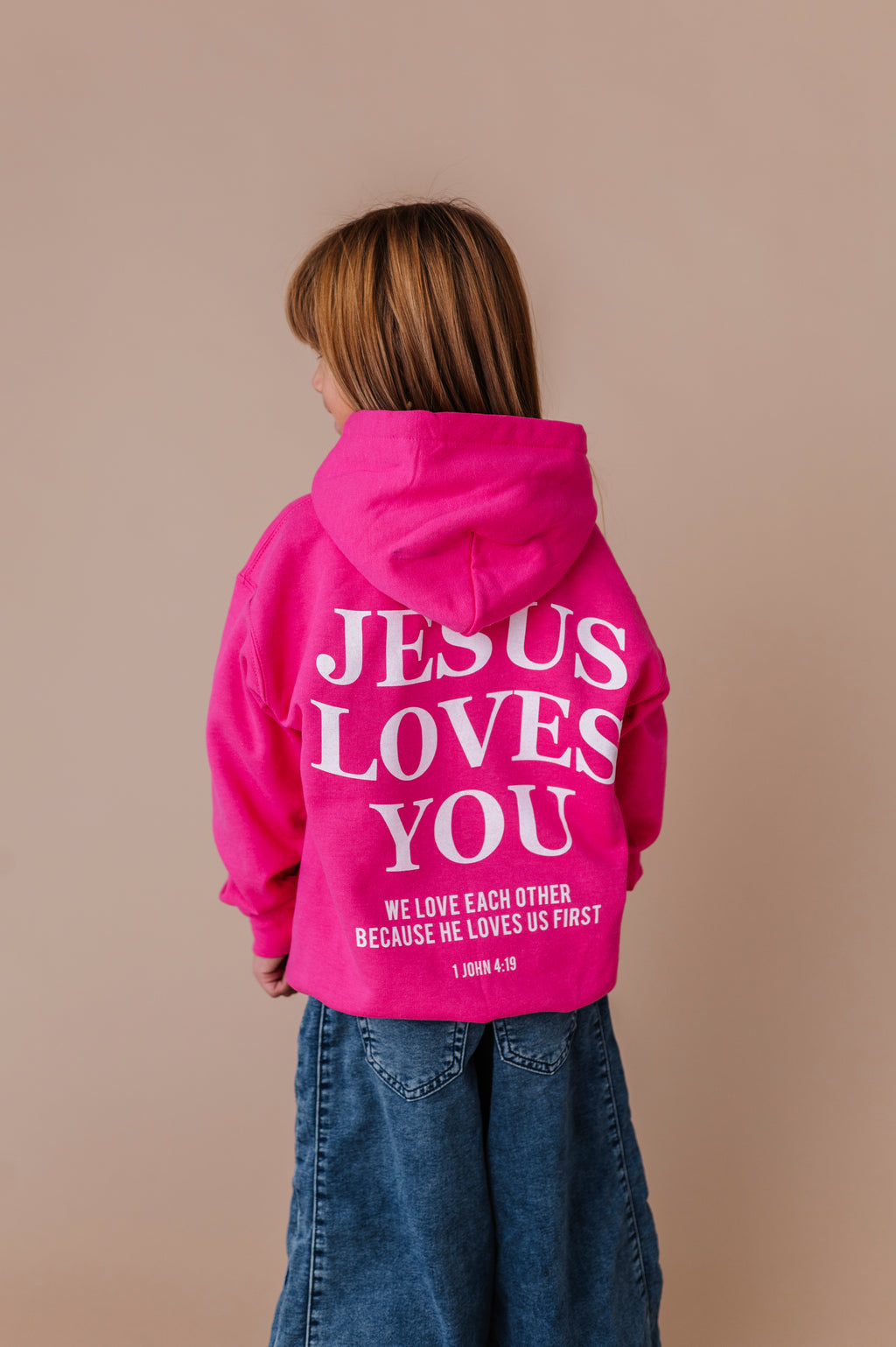 Jesus Loves You Youth Hoodie - 2 Colors