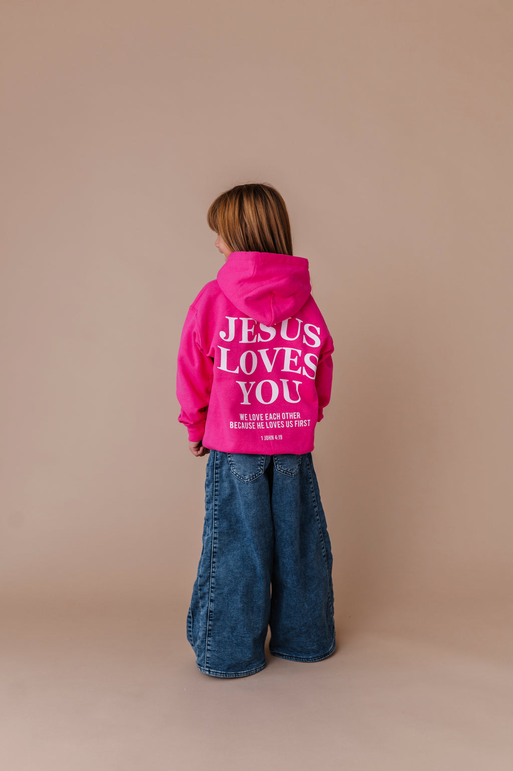 Jesus Loves You Youth Hoodie - 2 Colors
