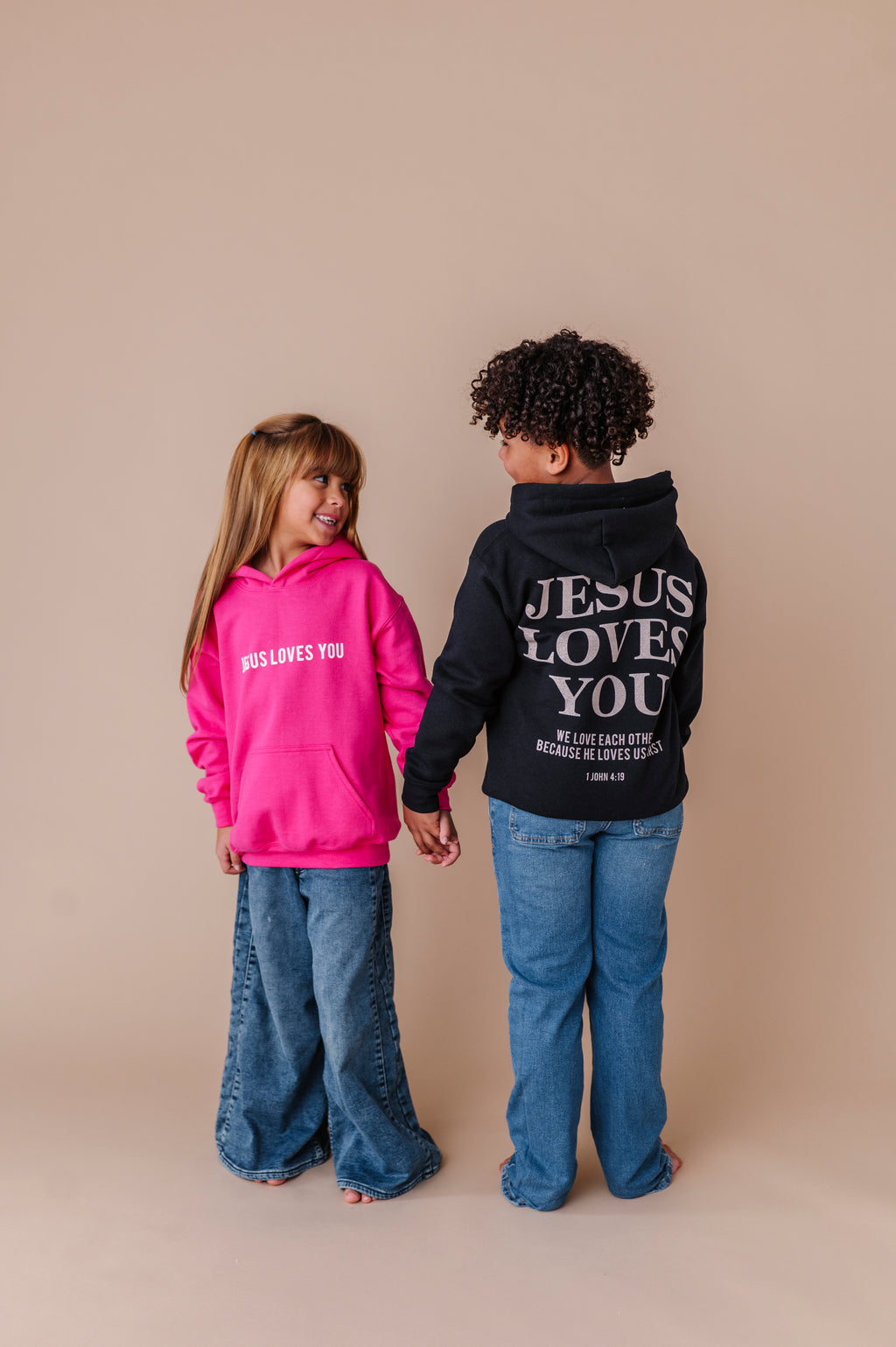 Jesus Loves You Youth Hoodie - 2 Colors