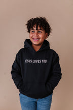 Jesus Loves You Youth Hoodie - 2 Colors