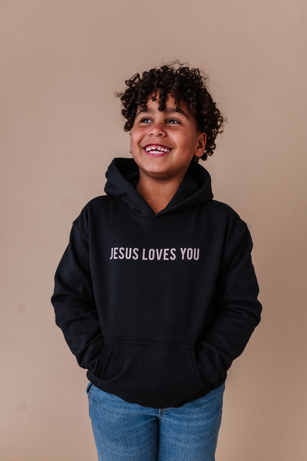 Jesus Loves You Youth Hoodie - 2 Colors