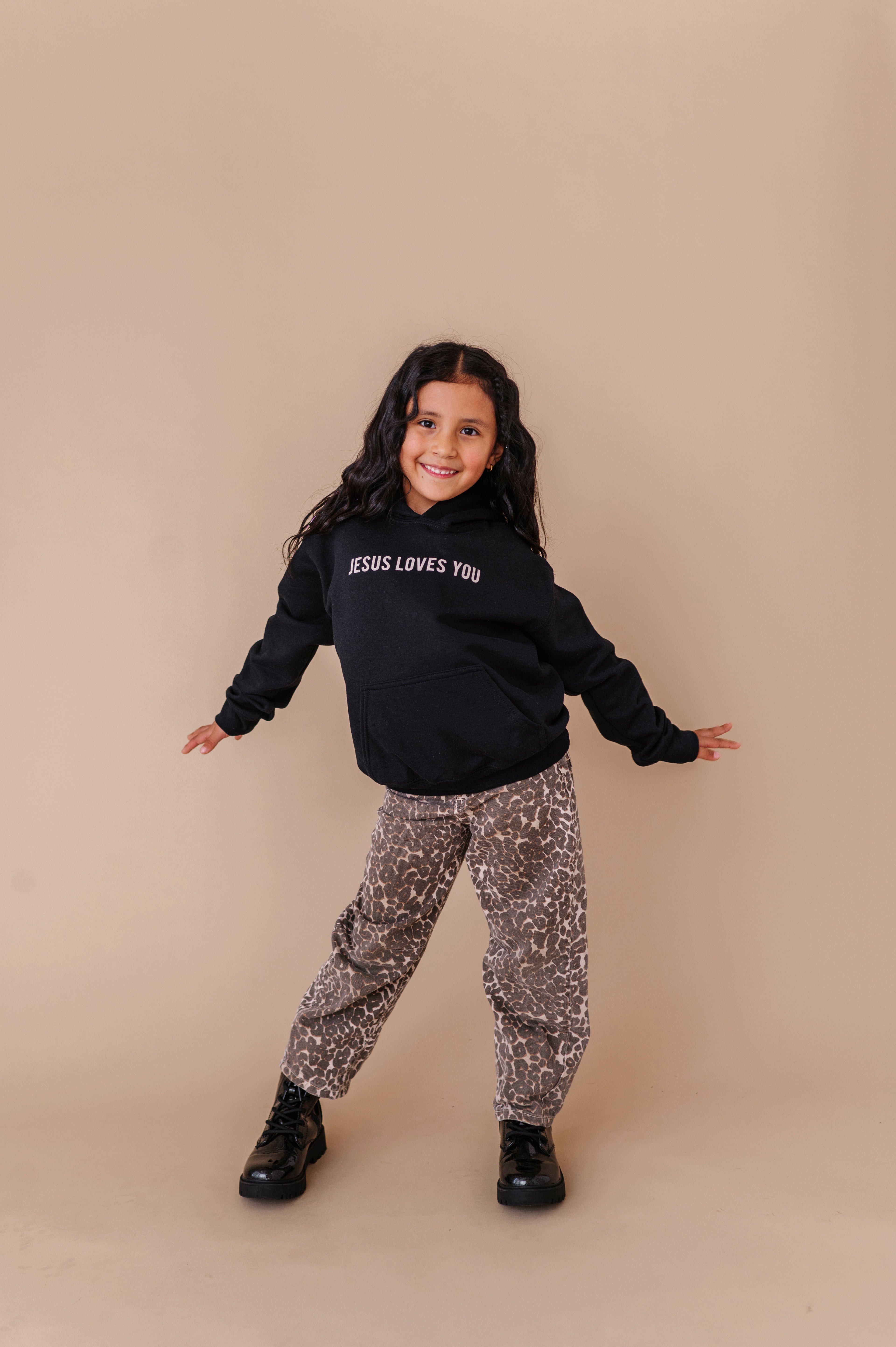 Jesus Loves You Youth Hoodie - 2 Colors