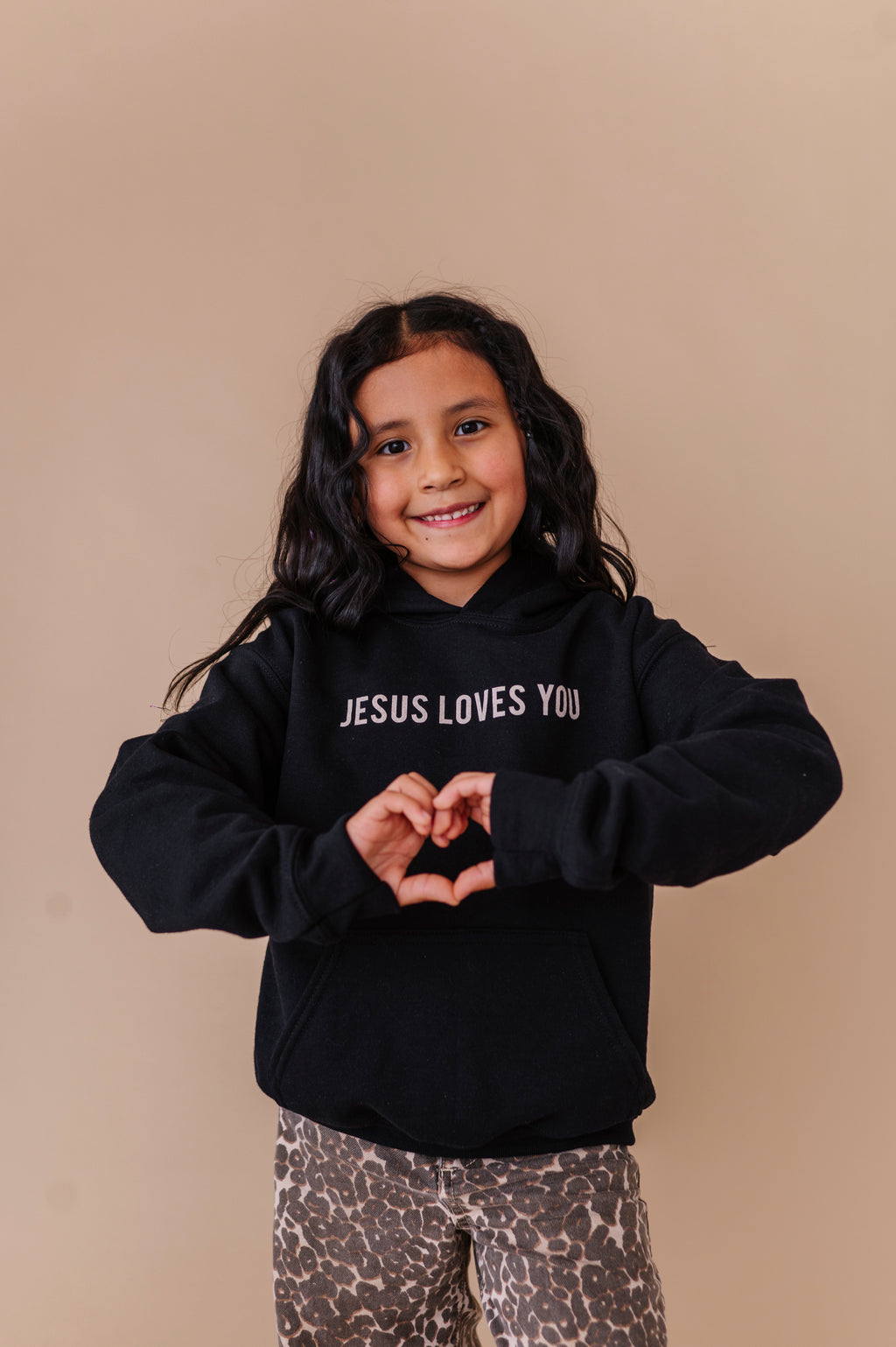 Jesus Loves You Youth Hoodie - 2 Colors