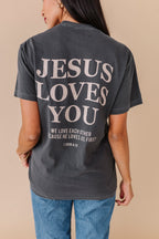 Jesus Loves You Adult Tee - 3 Colors