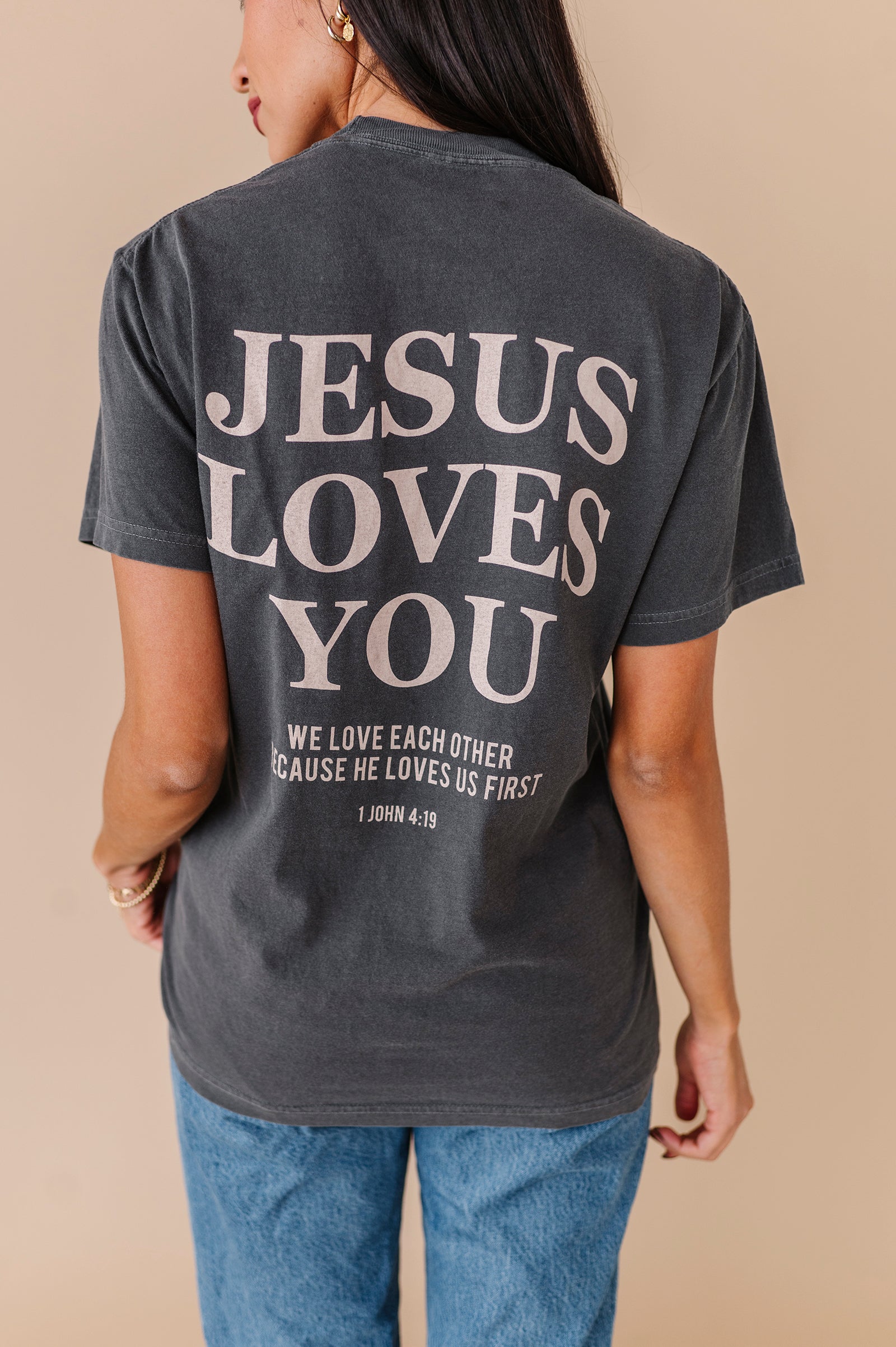 Jesus Loves You Adult Tee - 3 Colors