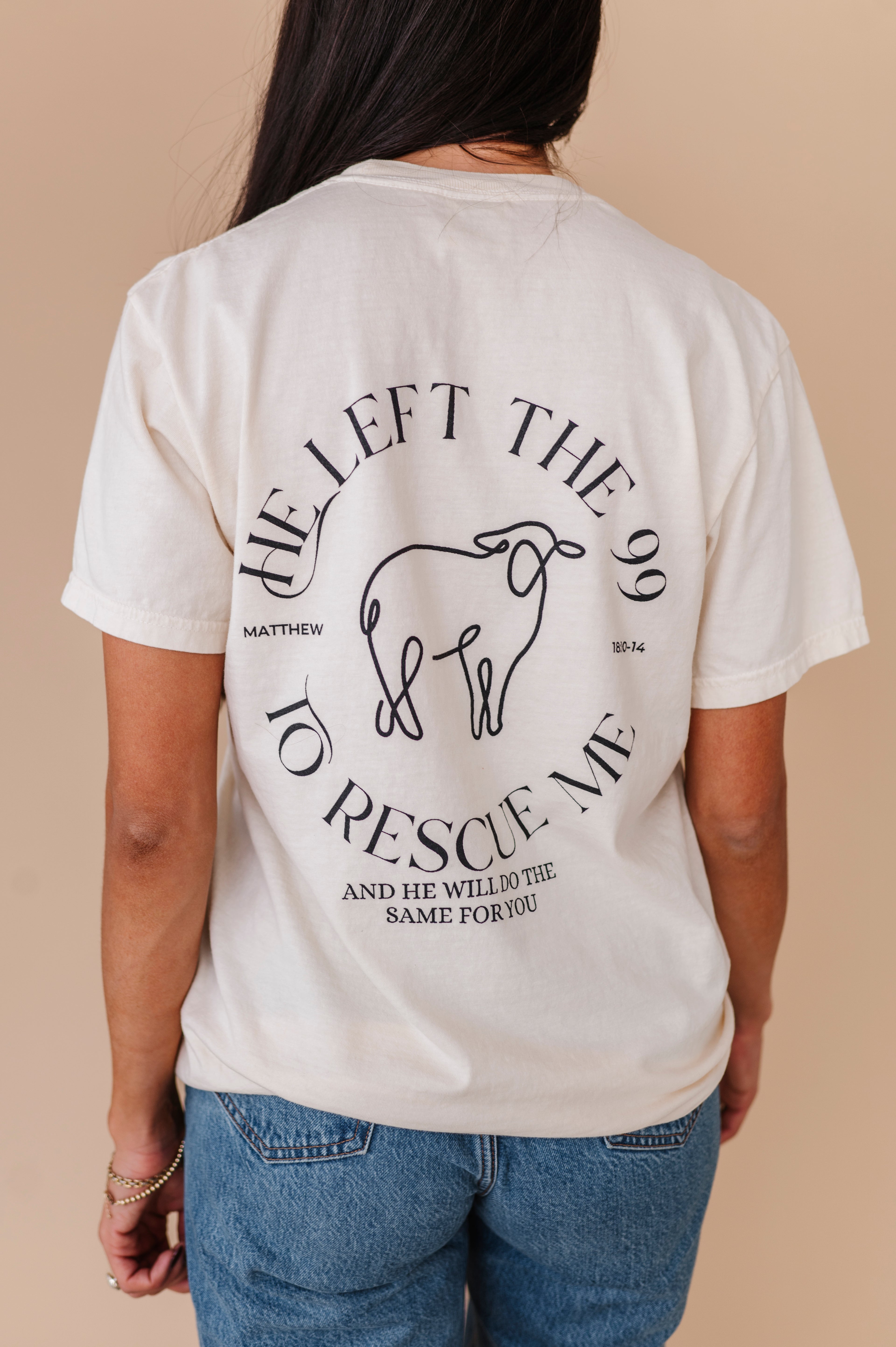 He Left The 99 Adult Tee - 3 Colors