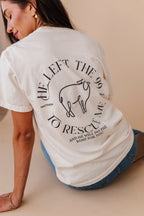 He Left The 99 Adult Tee - 3 Colors