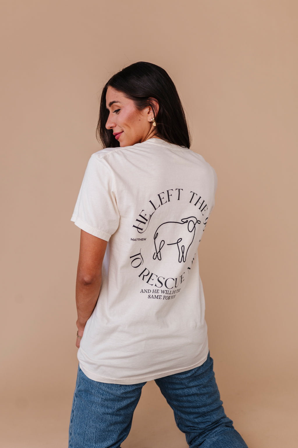 He Left The 99 Adult Tee - 3 Colors