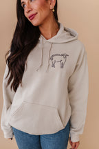 He Left The 99 Hoodie - Sand