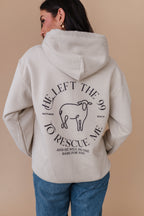 He Left The 99 Hoodie - Sand