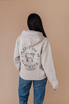 He Left The 99 Hoodie - Sand