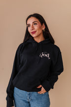 For God So Loved The World Hoodie - Black
