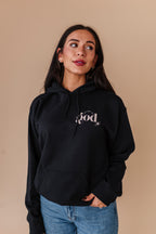 For God So Loved The World Hoodie - Black