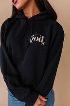 For God So Loved The World Hoodie - Black