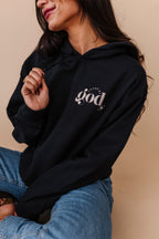 For God So Loved The World Hoodie - Black