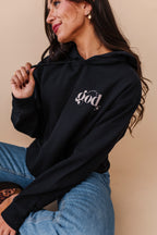 For God So Loved The World Hoodie - Black
