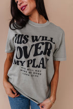His Will Over My Plan Adult Tee - 2 Colors