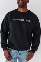 Here I Am Lord Adult Crewneck