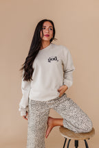 For God So Loved The World Crewneck - Sand