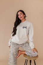 For God So Loved The World Crewneck - Sand