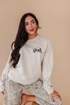 For God So Loved The World Crewneck - Sand
