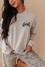 For God So Loved The World Crewneck - Sand