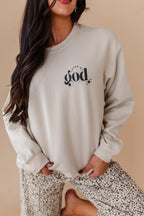 For God So Loved The World Crewneck - Sand