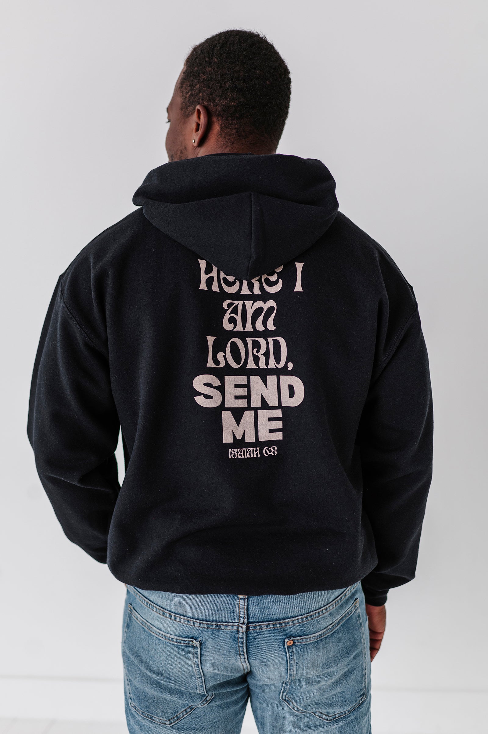 Here I Am Lord - Adult Hoodie