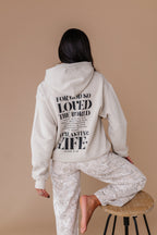 For God So Loved The World Hoodie - Sand