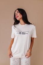 Christ Liveth In Me Adult Tee - 2 Colors